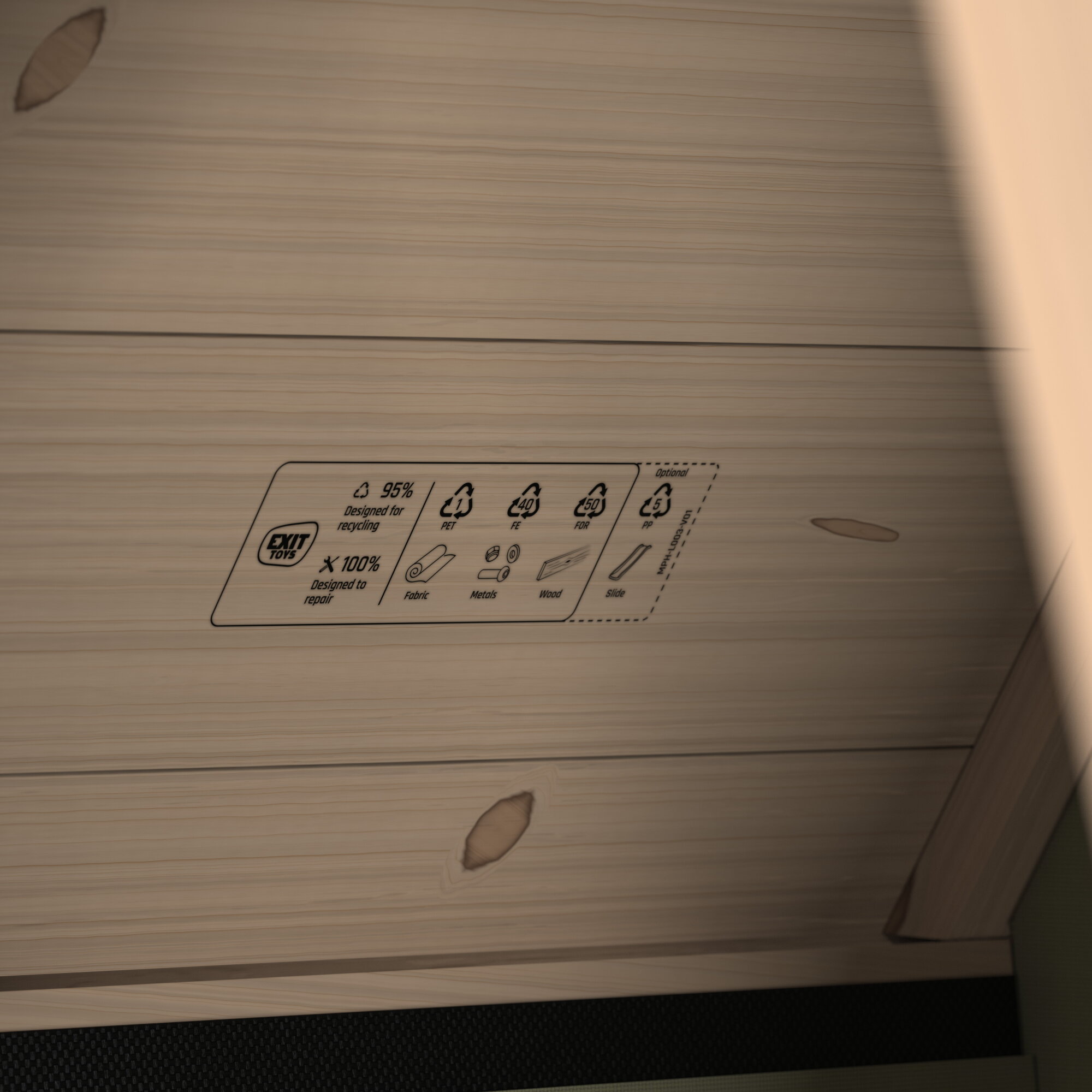 domek exit yuki 300cm_drewnoFSC